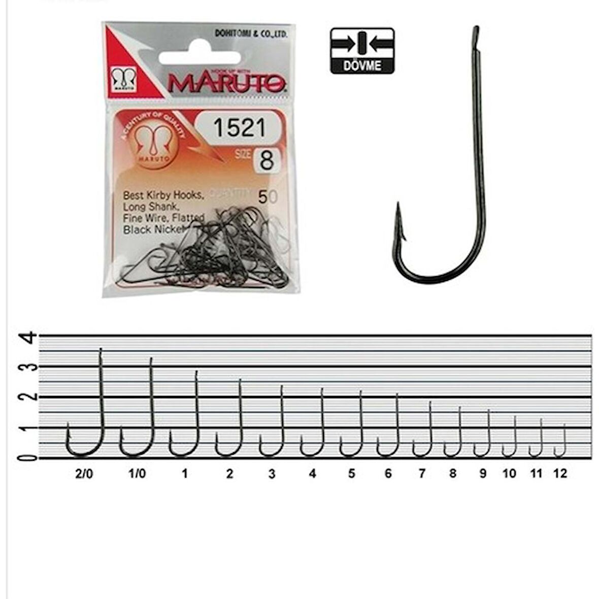 Maruto 1521 Bn Olta Iğnesi No:5