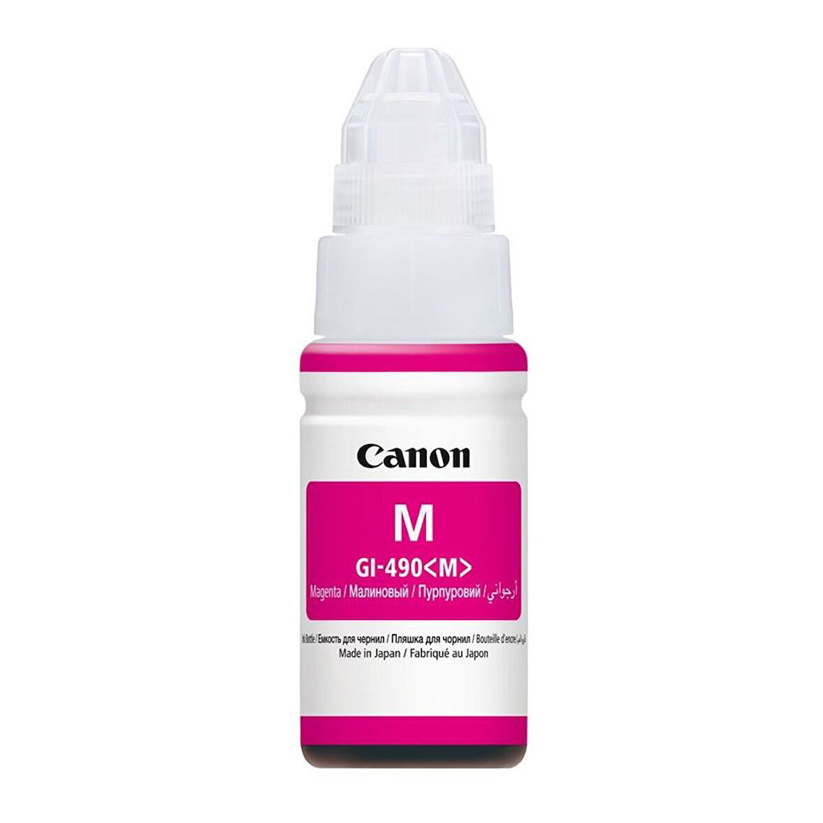 Canon GI-490M Kutusuz Kırmızı Orjinal Mürekkep