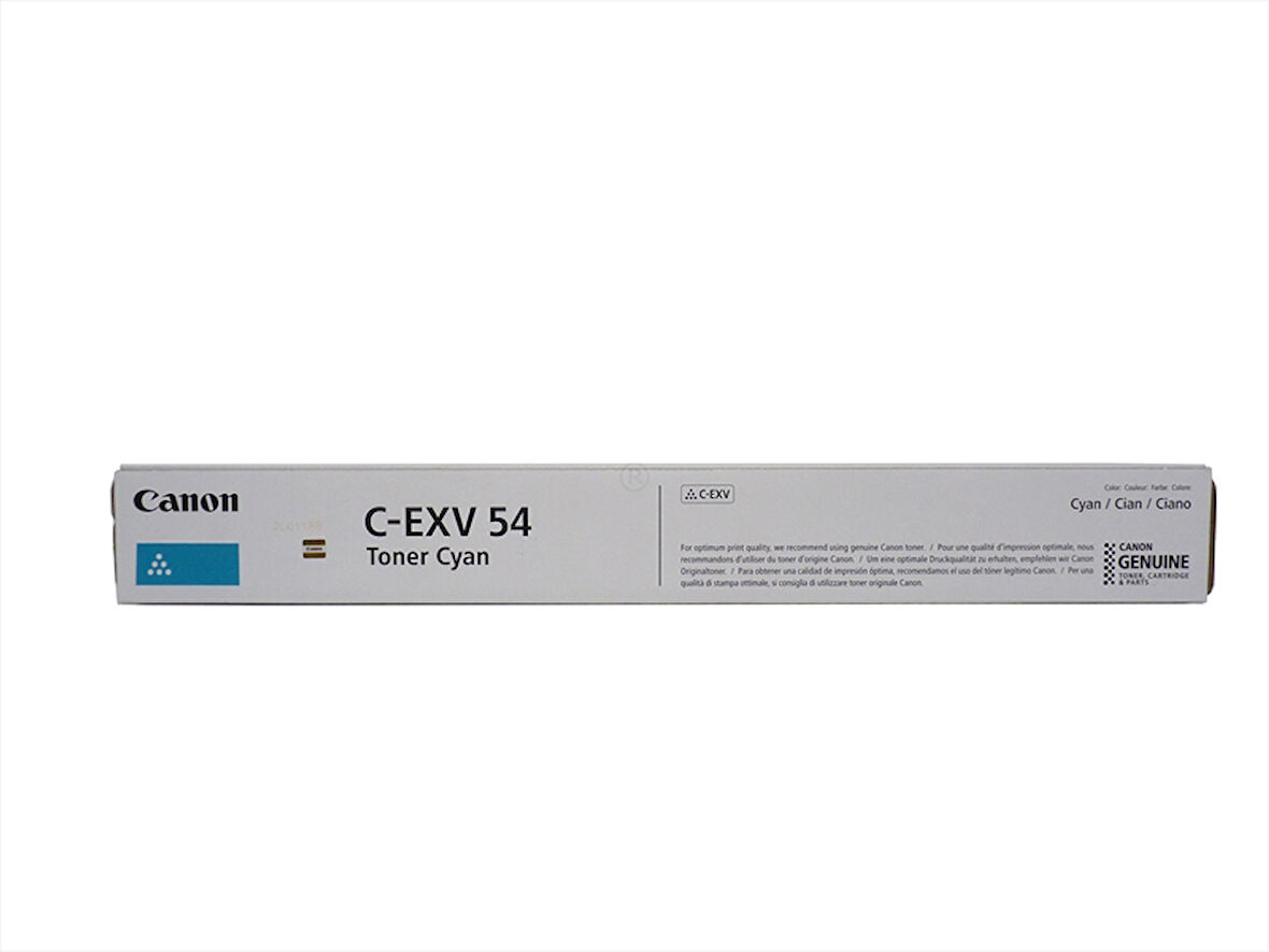 Canon C-EXV 54 Mavi Toner Orjinal, IRC 3025