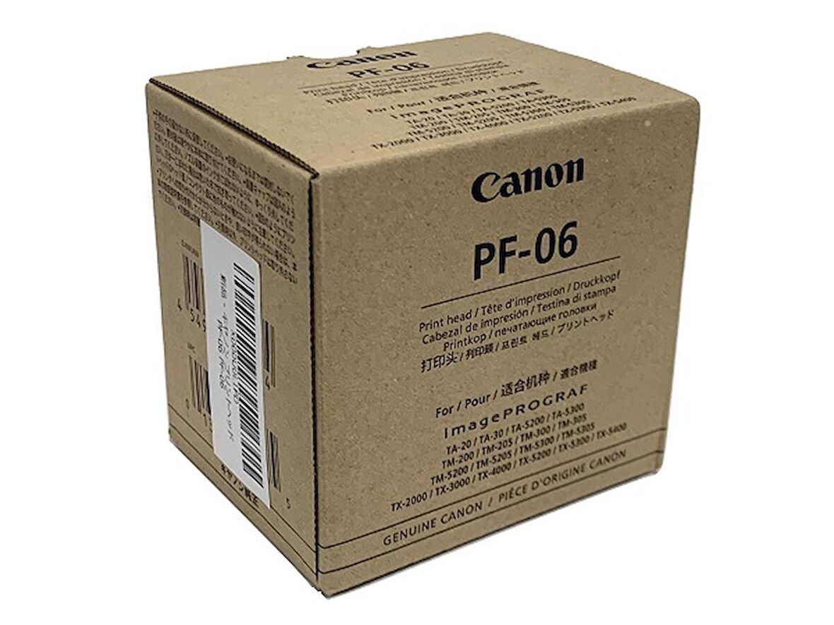 Feyza Bilişim Canon (2352C001) PF-06 Orjinal Baskı Kafası (Printhead)