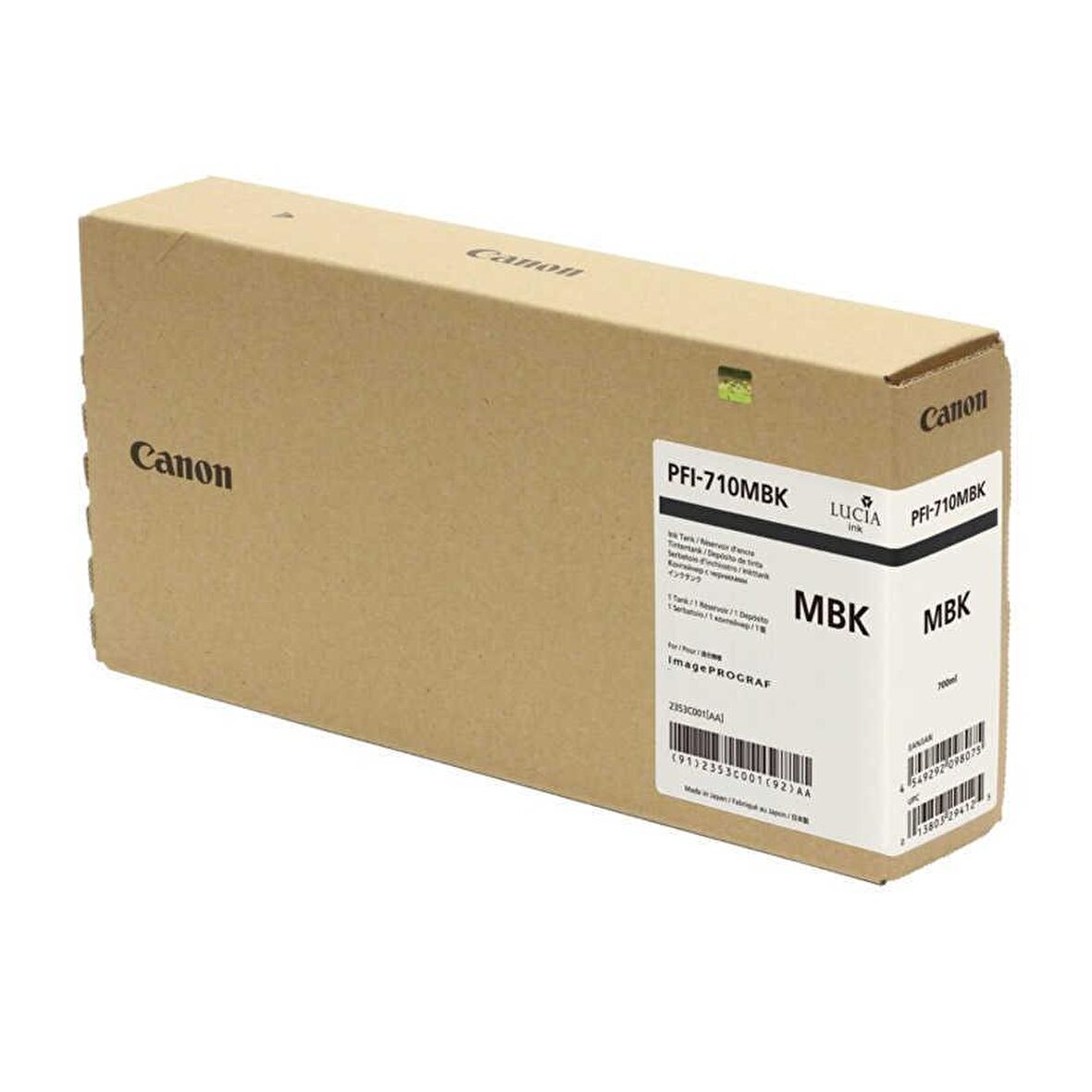 CANON 2353C001 PFI-710 MBK MAT SİYAH KARTUŞ (700 ml) / TX-2000 / TX-3000 / TX-4000