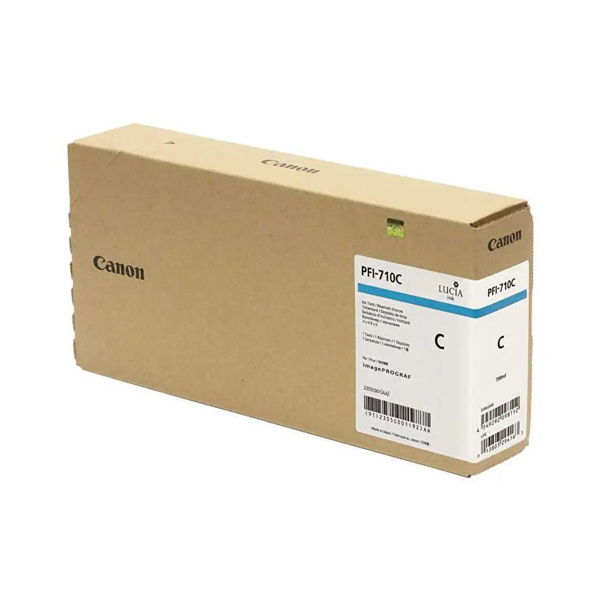 CANON 2355C001 PFI-710 C MAVİ KARTUŞ (700 ml) / TX-2000 / TX-3000 / TX-4000
