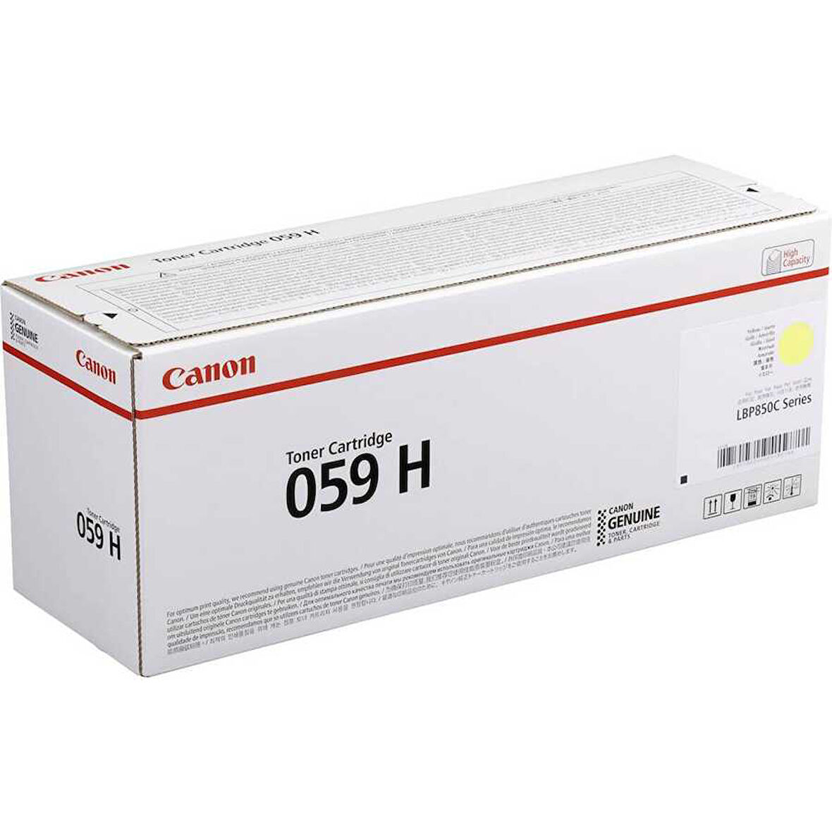 Canon CRG-059H/3624C001 Sarı Orijinal Toner