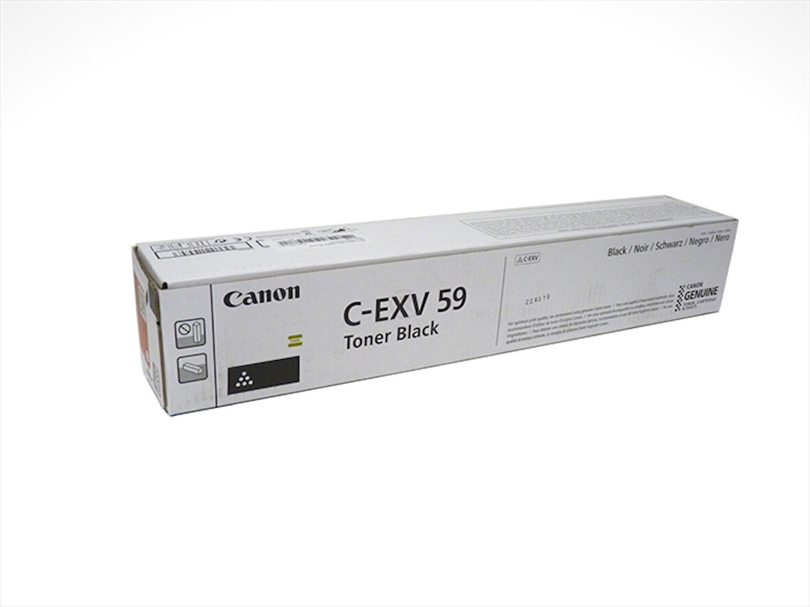 Canon C-EXV 59 Siyah Toner Orjinal, IR 2525, 2625, 2630, 2645, 3760C002