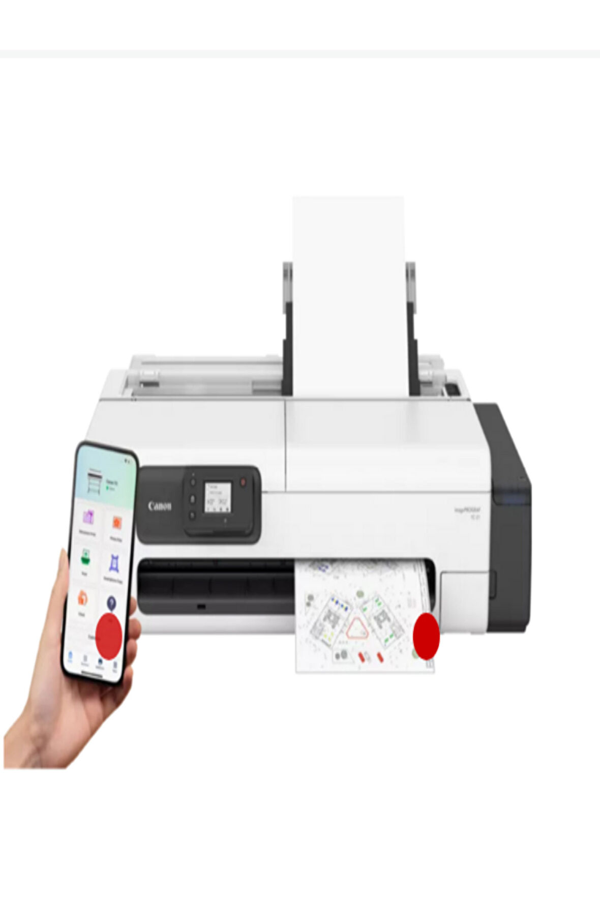 Canon imagePROGRAF TC-21 (24 İnç) Plotter Yazıcı – CAD & Poster Baskı