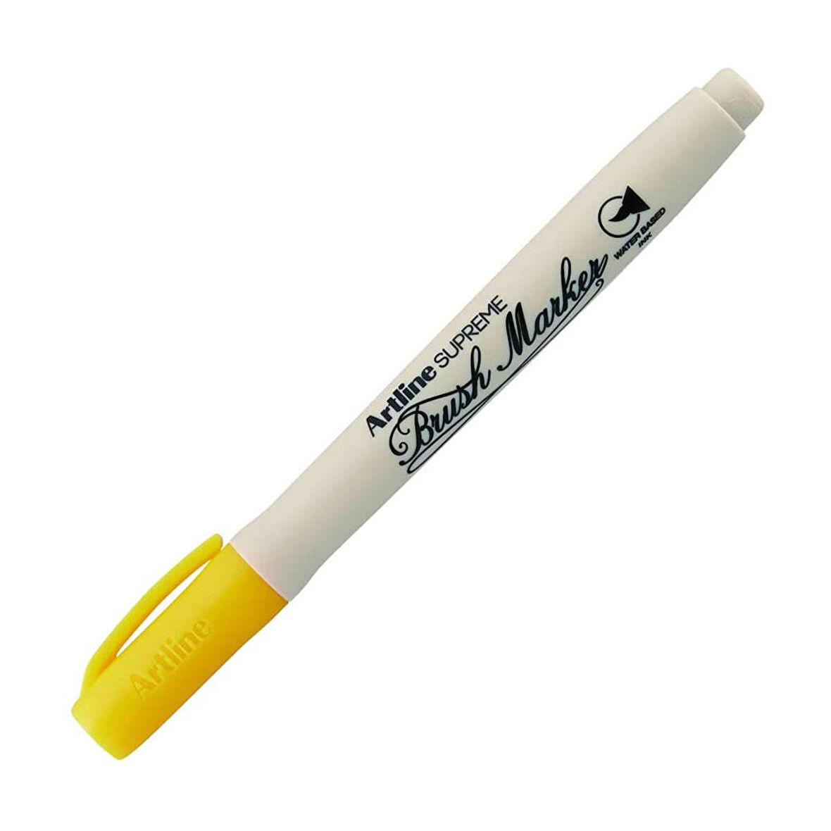 Artline Supreme Sarı Brush Uçlu Kalem