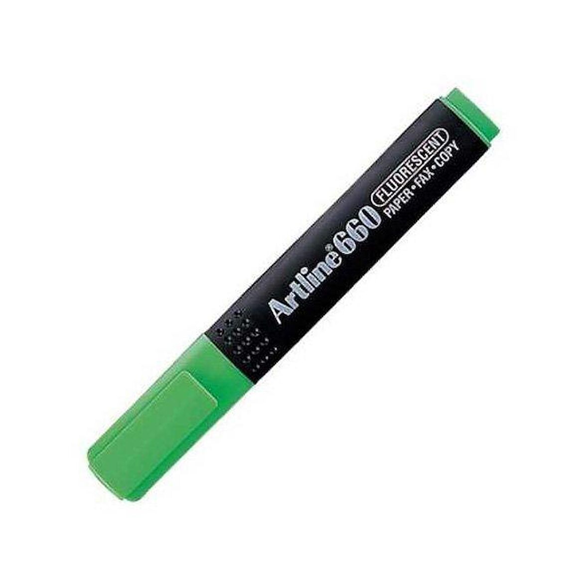 Artline Fosforlu Kalem Kesik Uç 1,0 4,0 Mm Pastel Yeşil 660   12'li Paket / Artline