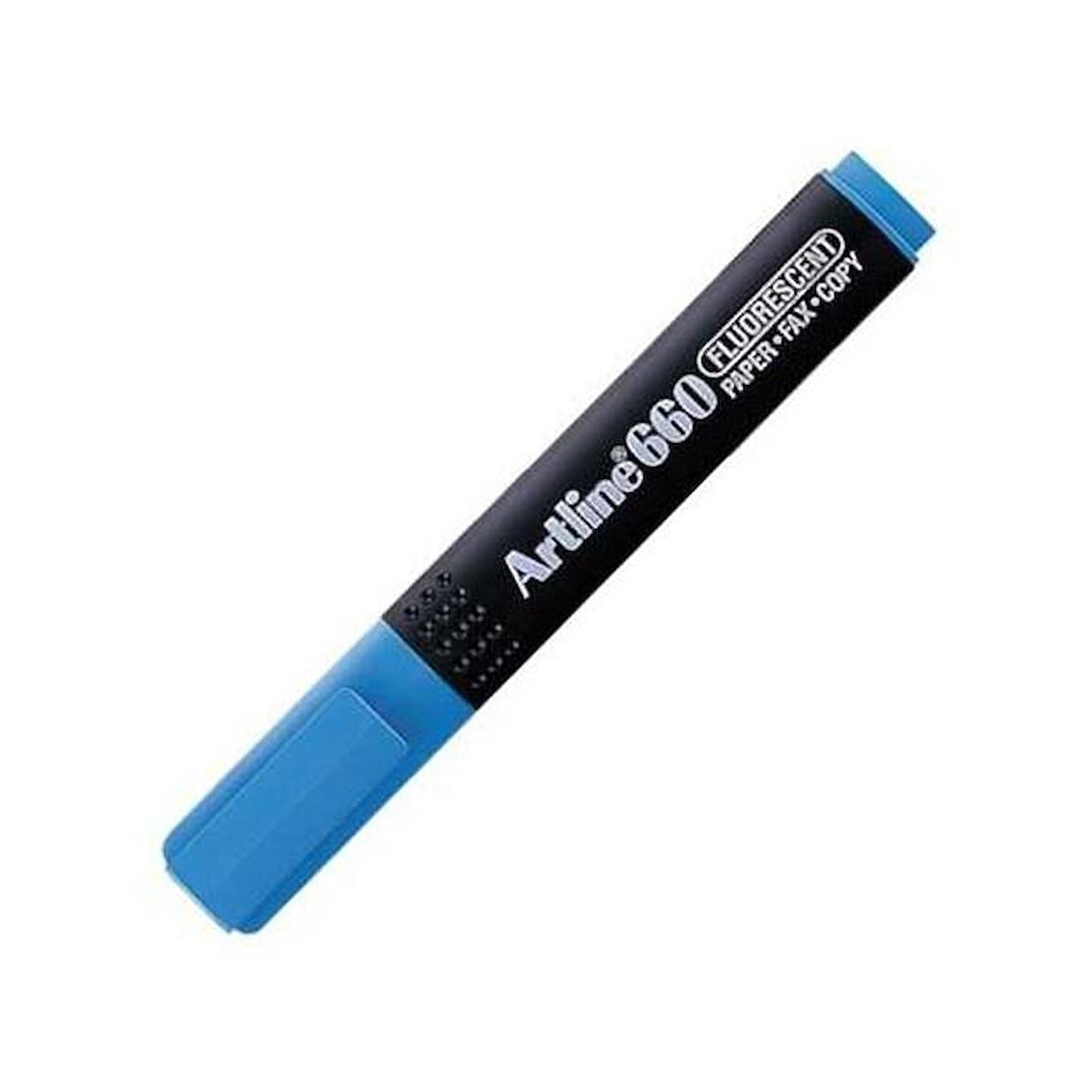 Artline Fosforlu Kalem Kesik Uç 1,0 4,0 Mm Pastel Mavi Ek 660N   12'li Paket / Artline