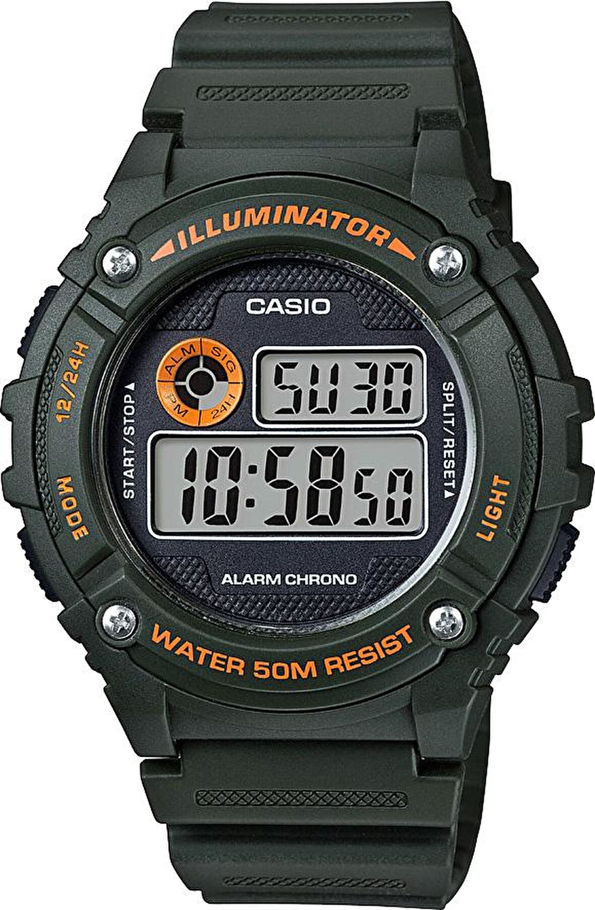 Casio W-216H-3BVDF Dijital Erkek Kol Saati