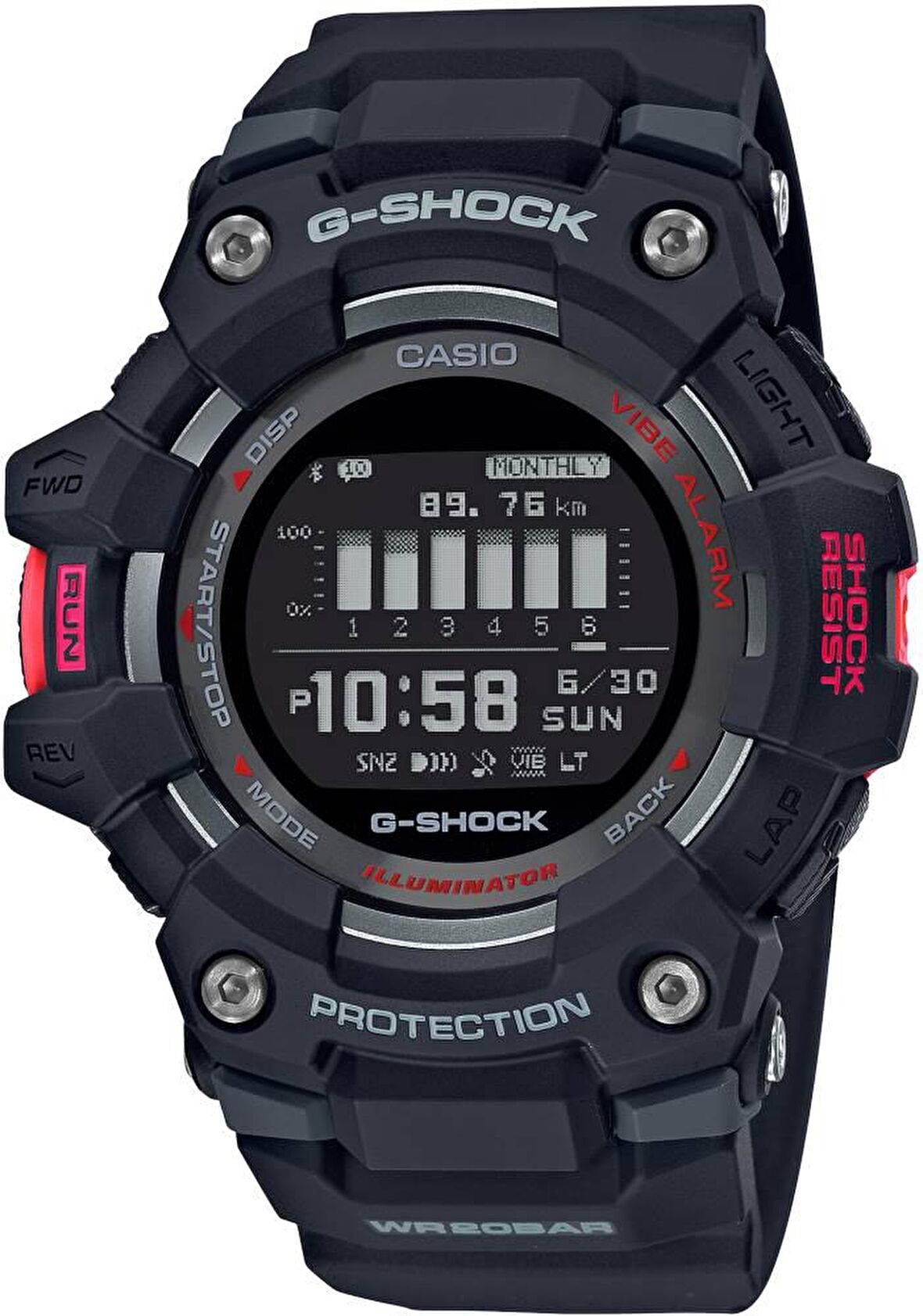 Casio G-Shock GBD-100-1DR Erkek Kol Saati