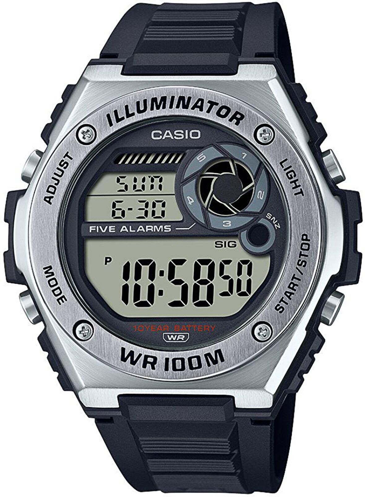 Casio MWD-100H-1AVDF Dijital Erkek Kol Saati