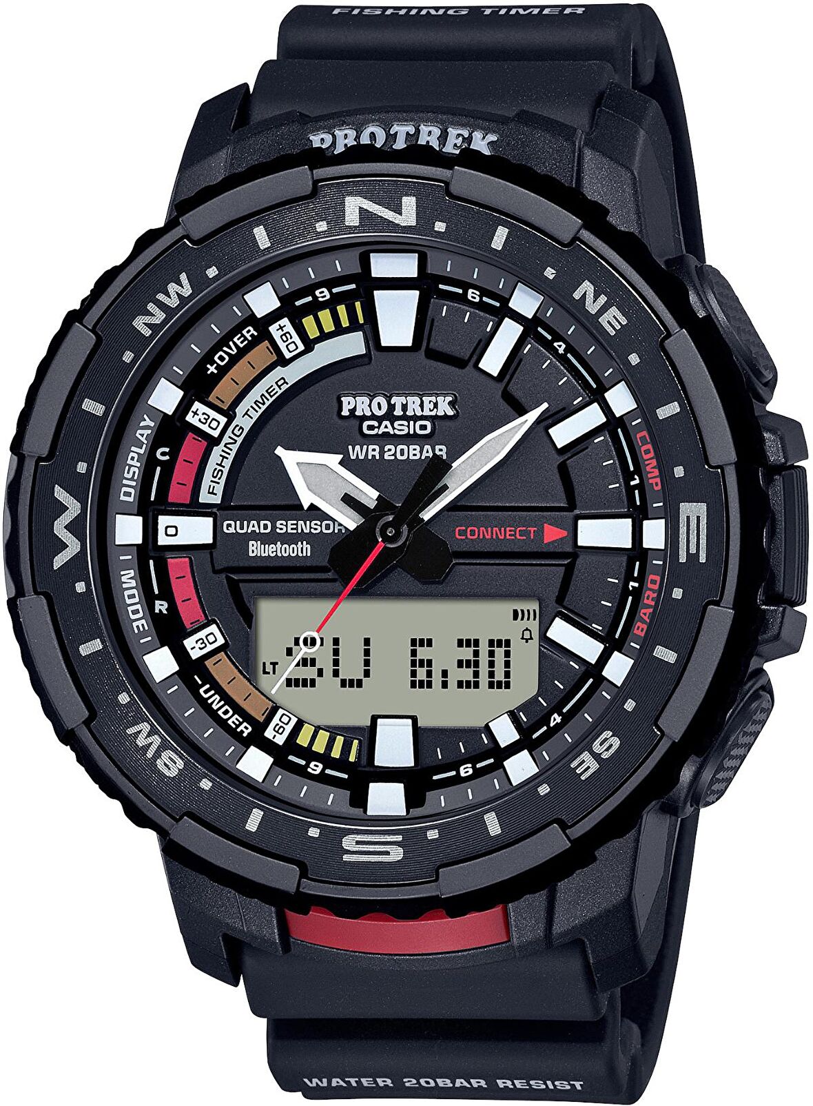 Casio PRT-B70-1DR Erkek Kol Saati , Bluetooth 