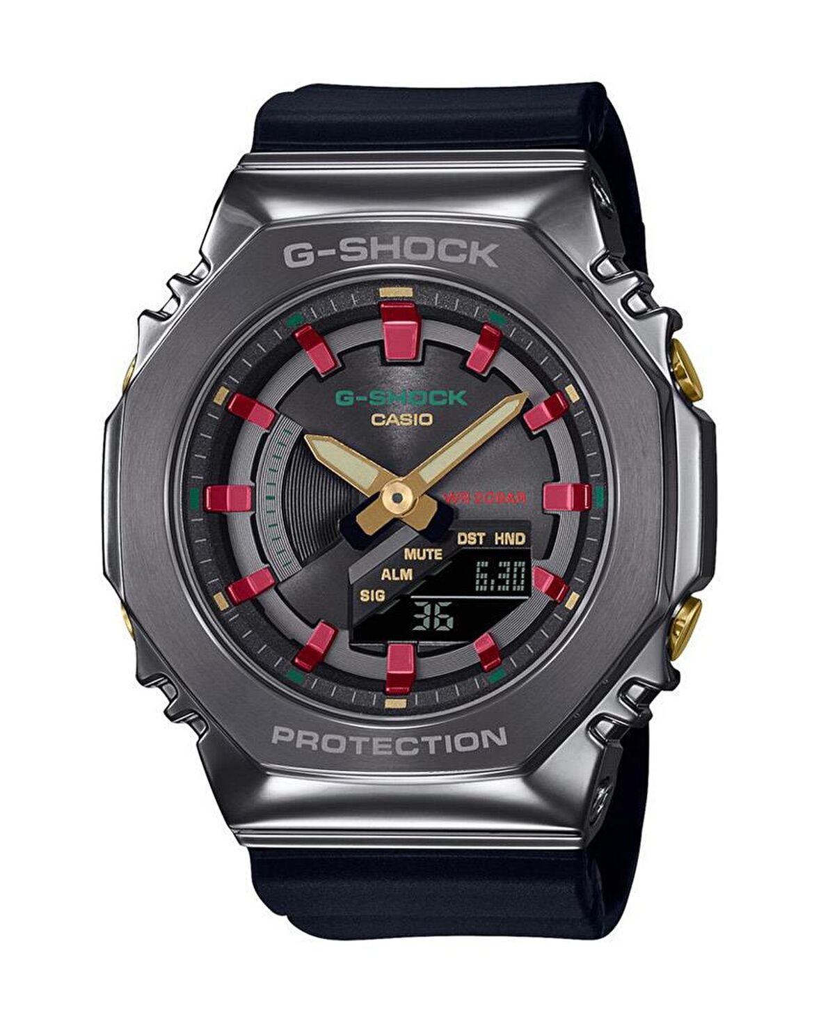 Casio G-Shock GM-S2100CH-1ADR Unisex Kol Saati