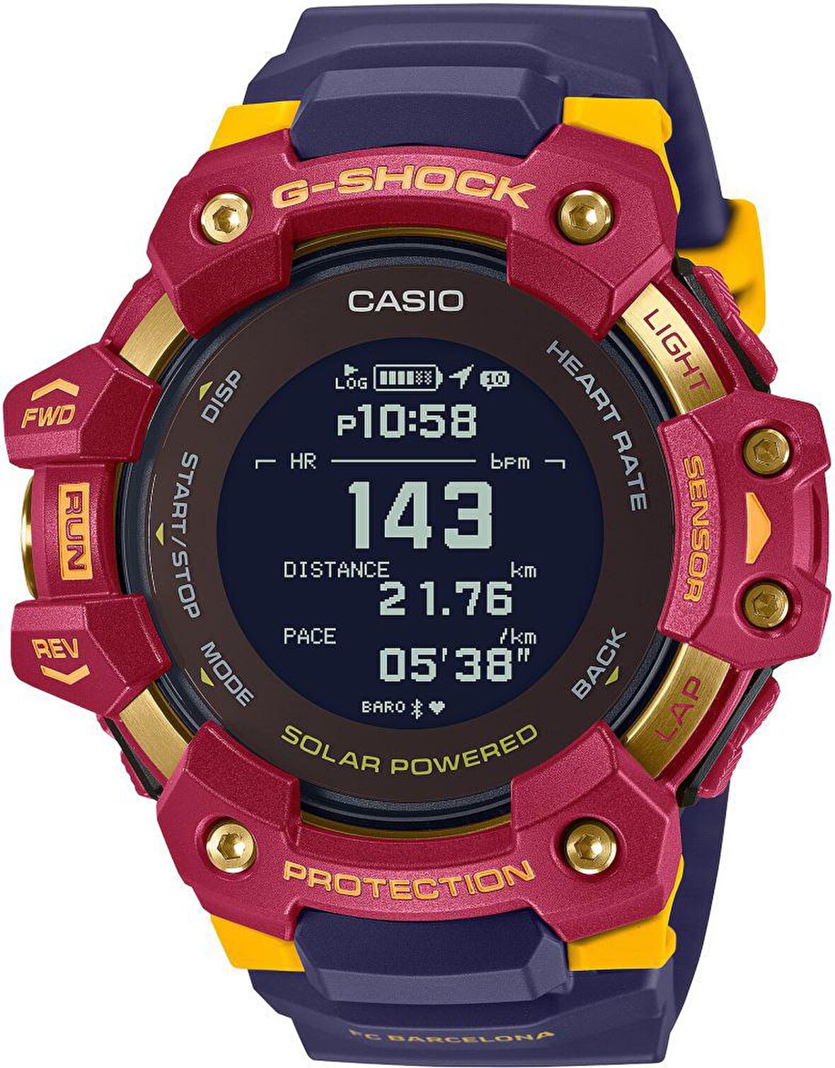 Casio Gbd-h1000bar-4dr Limitli BARCELONA Özel Saati