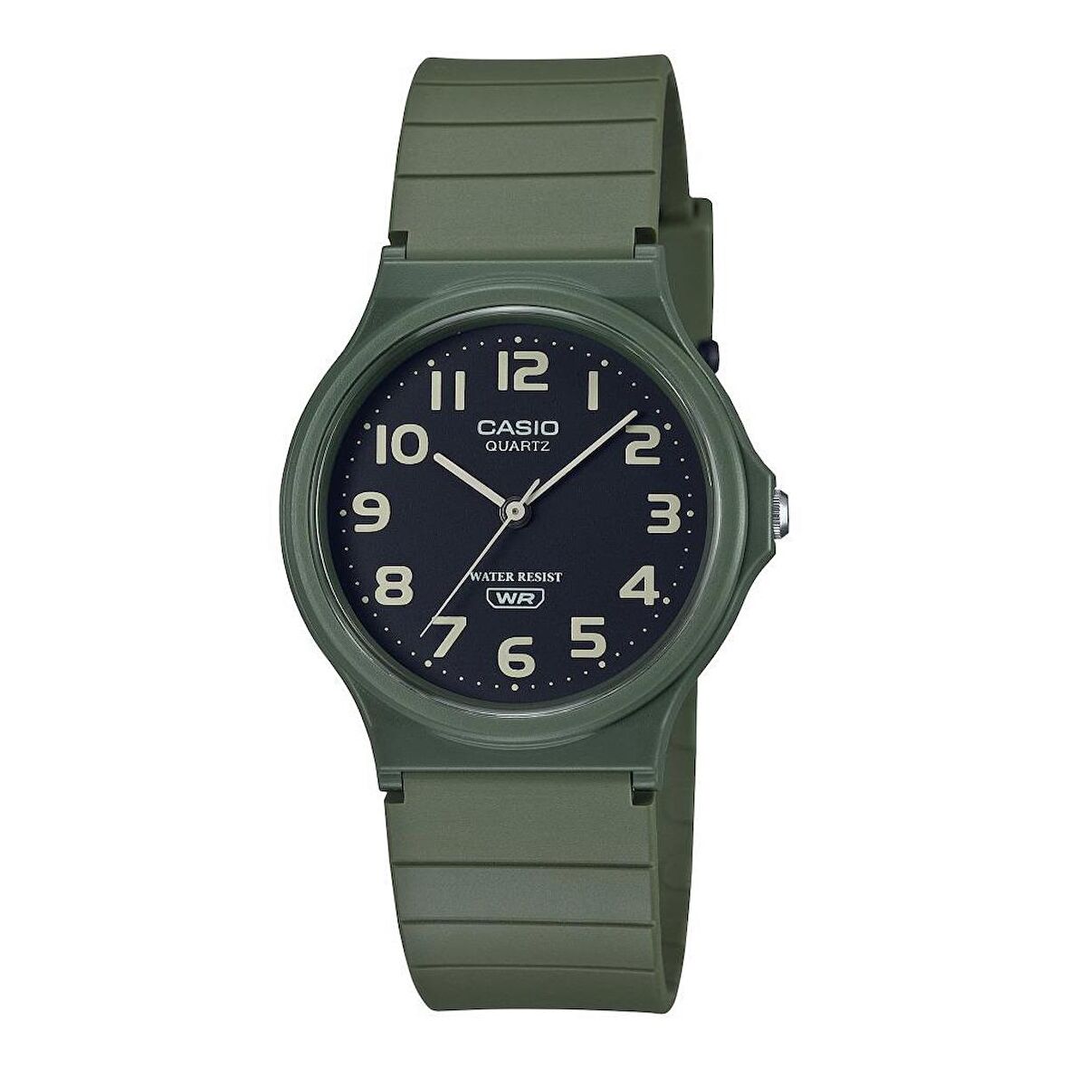 CASIO MQ-24UC-3BDF YEŞİL SİLİKON KORDON ERKEK KOL SAATİ