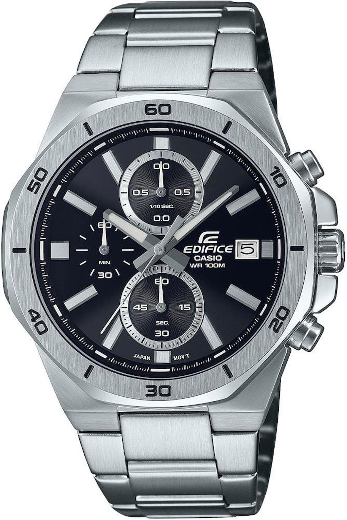 CASIO EDIFICE EFV-640D-1AVUDF ÇELİK ERKEK KOL SAATİ