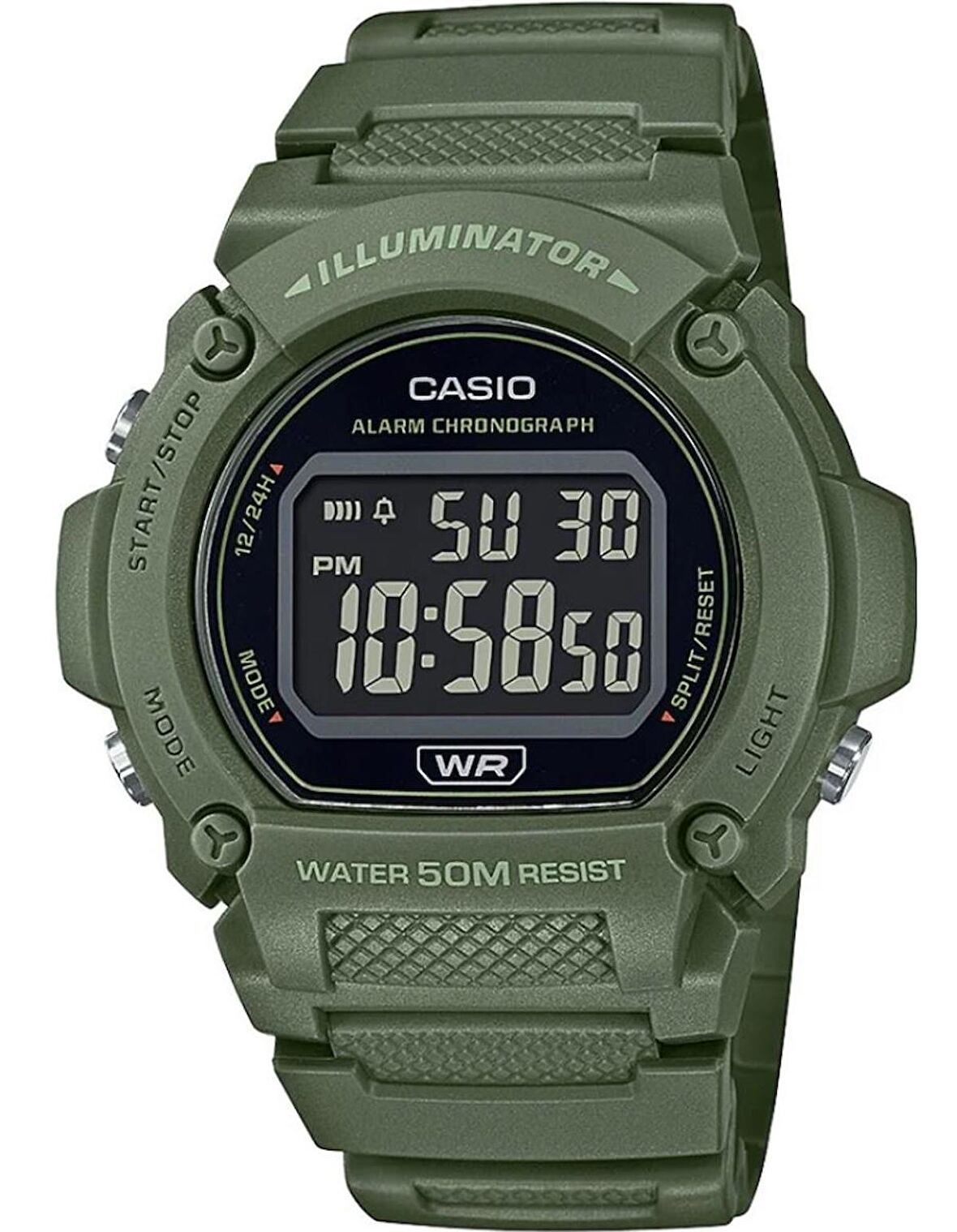 Casio W-219HC-3BVDF Erkek Kol Saati