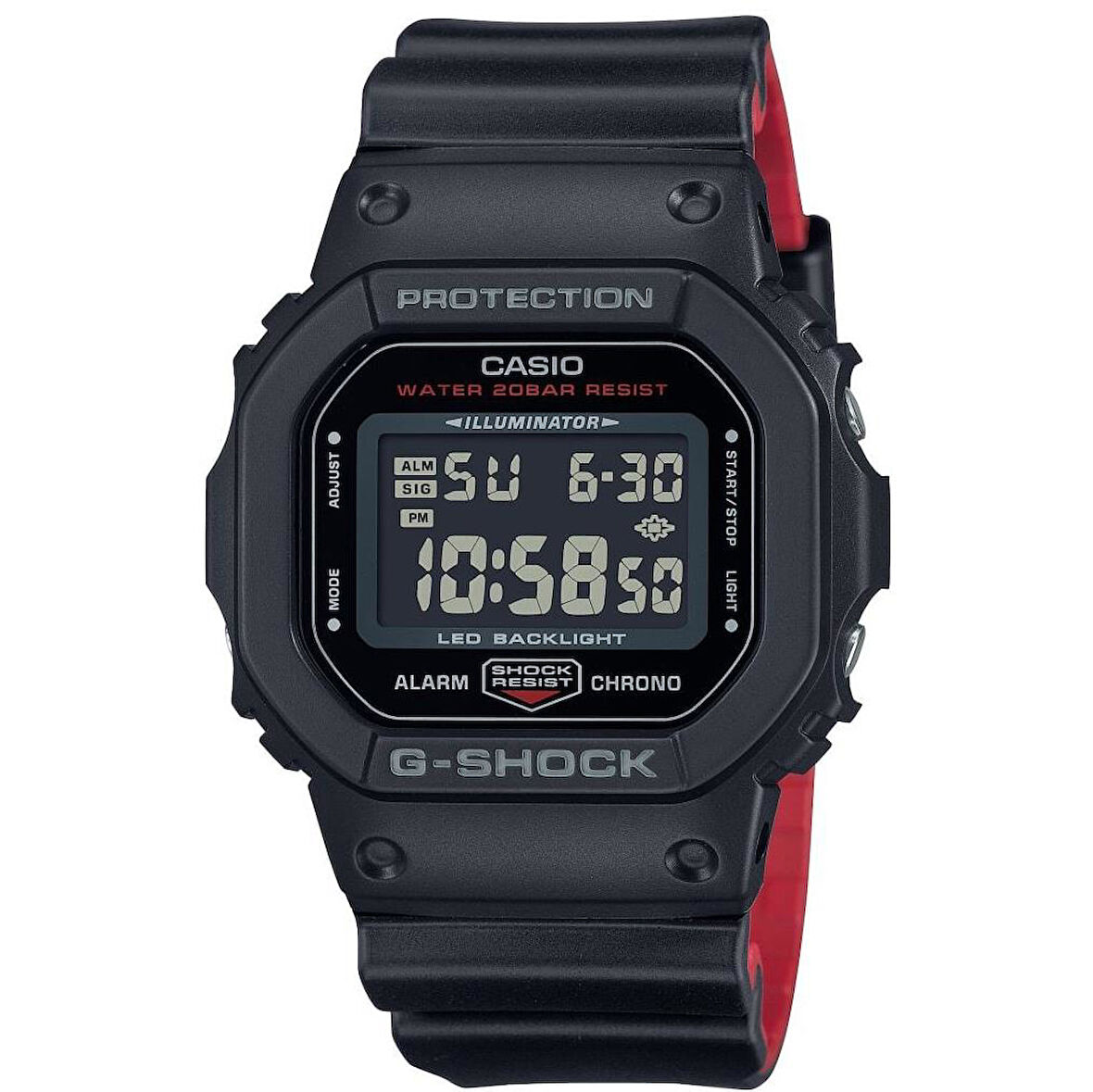 DW-5600UHR-1DR Casio G-Shock Erkek Kol Saati