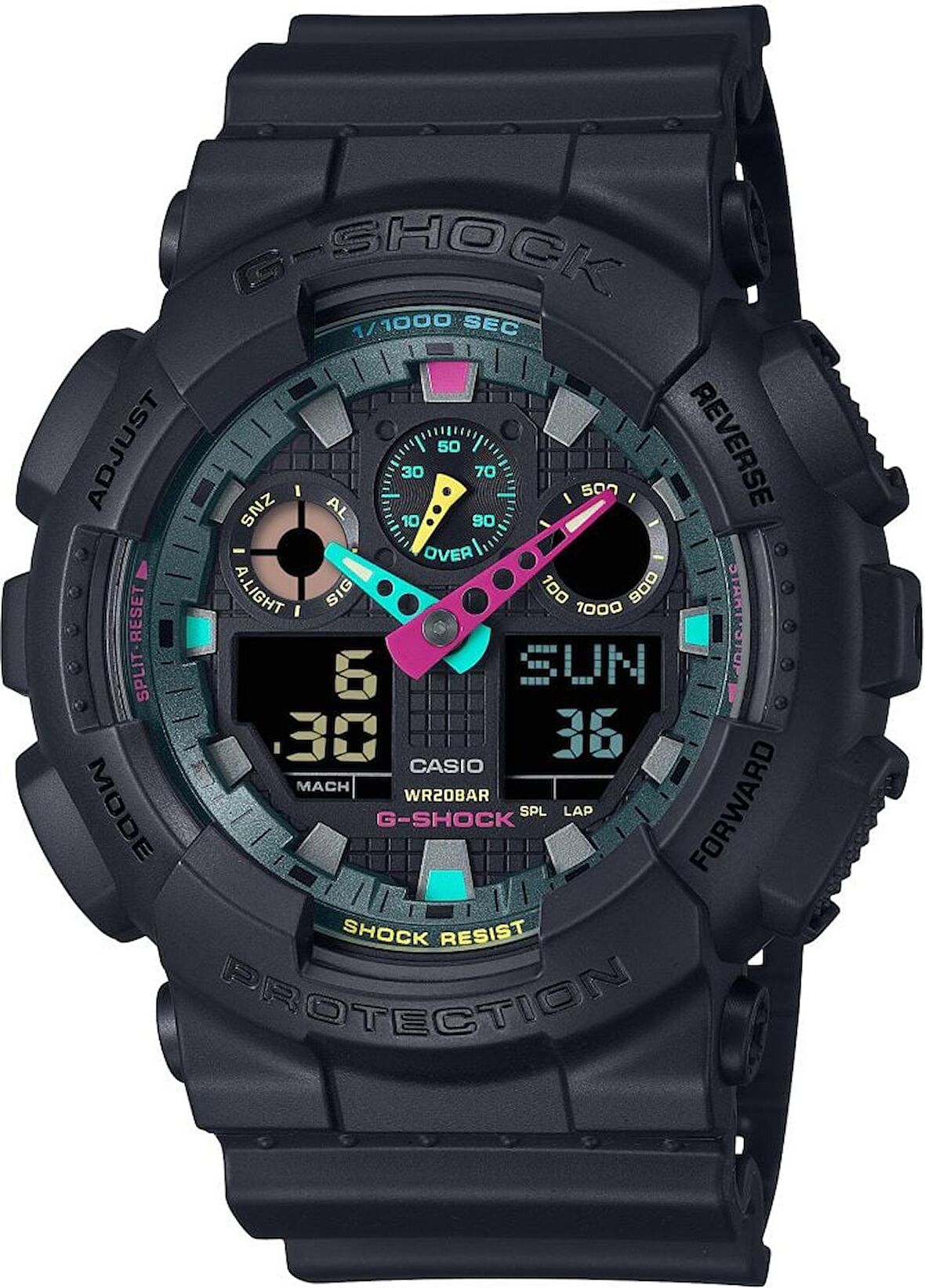 Casio G-SHOCK GA-100MF-1ADR Erkek Kol Saati