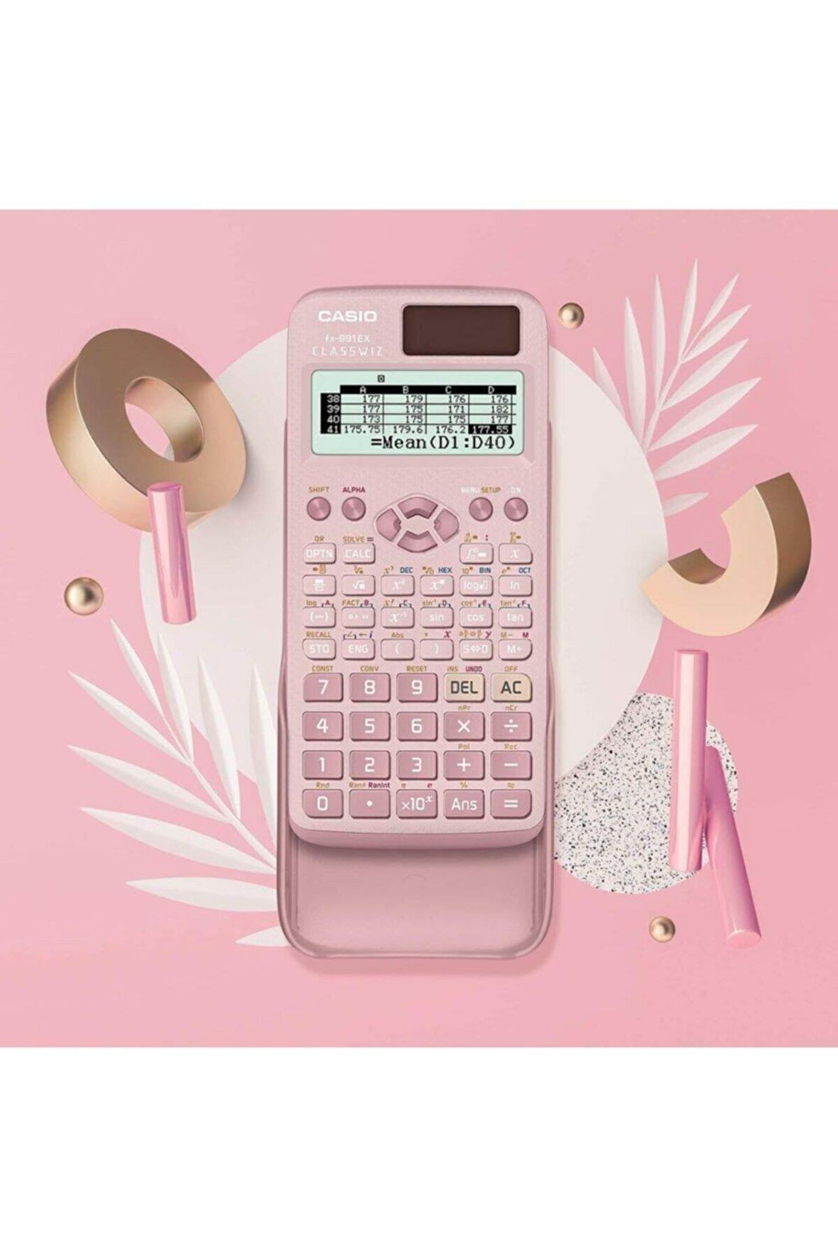 Casio FX-991EX-PK Pembe Bilimsel Fonksiyonlu Hesap Makinesi