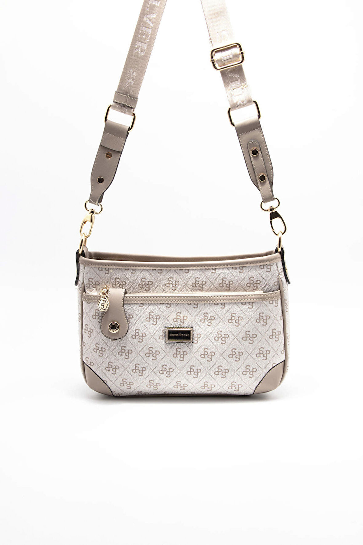 Silver Polo  Kadın Çapraz Çanta 1160-45497 SILVER POLO ÇAPRAZ BAYAN ÇANTASI M178 BEJ-MAT KUM