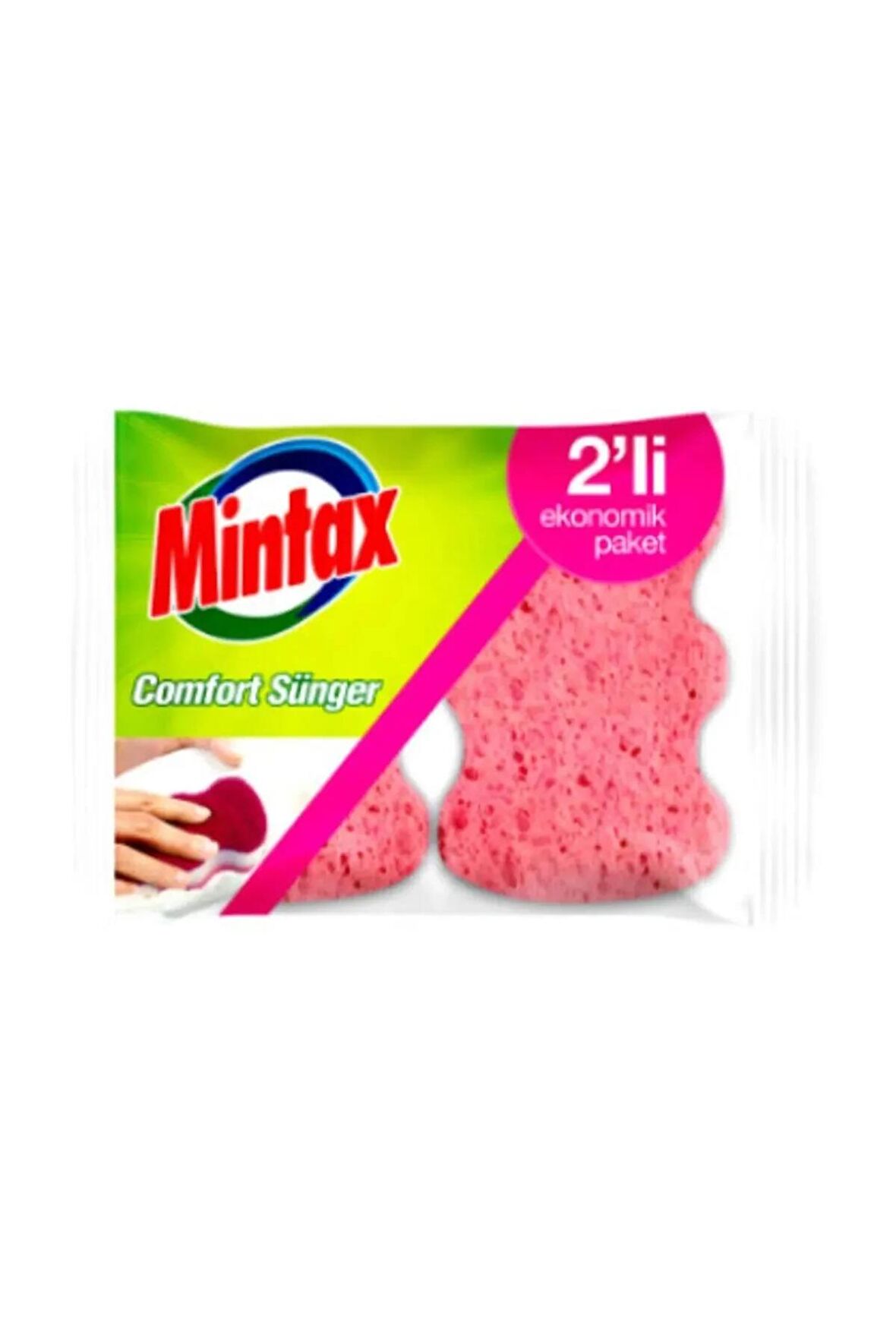 Mintax Comfort Sünger Oluklu 2'li