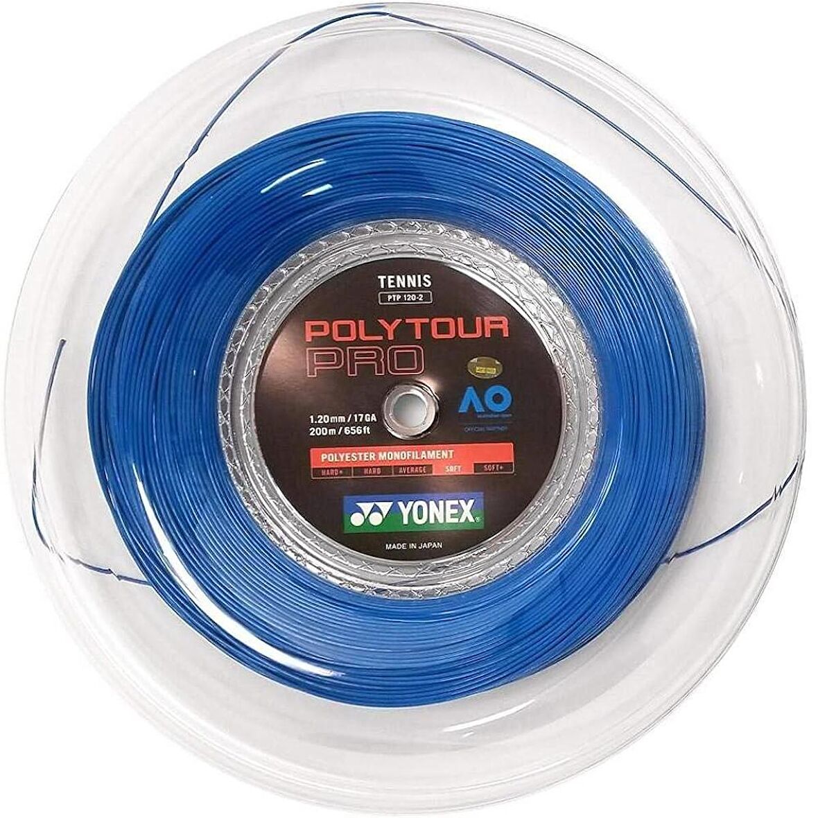 YONEX POLY TOUR PRO 120-2 (200m) TENİS KORDAJI - MAVİ