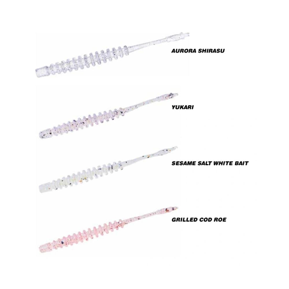 Daiwa Gekkabijin Ajing Beam 5cm Floating LRF Silikonu WHİTE