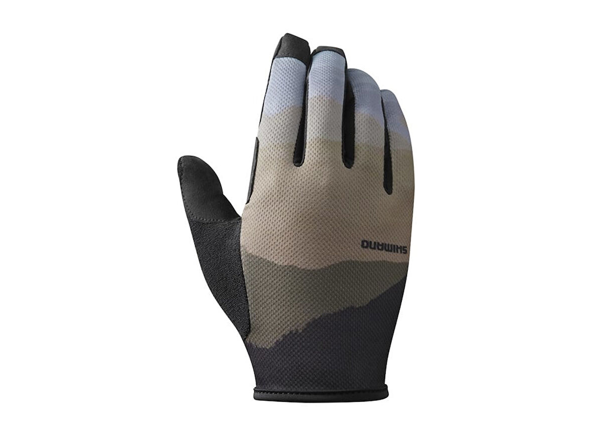 Shimano Trail Uzun Parmaklı Eldiven Beden L Kahverengi