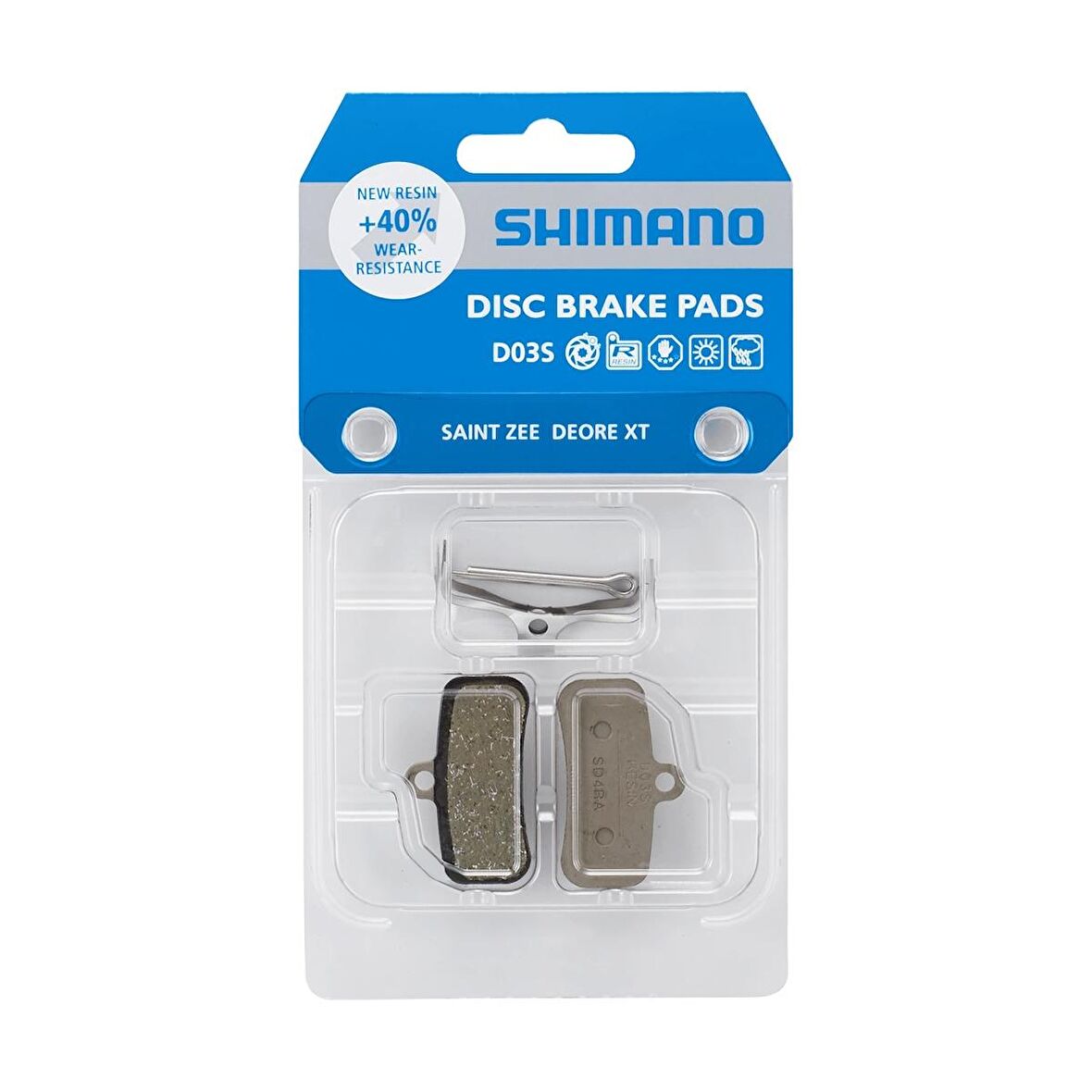 Shimano D03S Reçine Diskli Fren Balataları - EBPD03SRXA