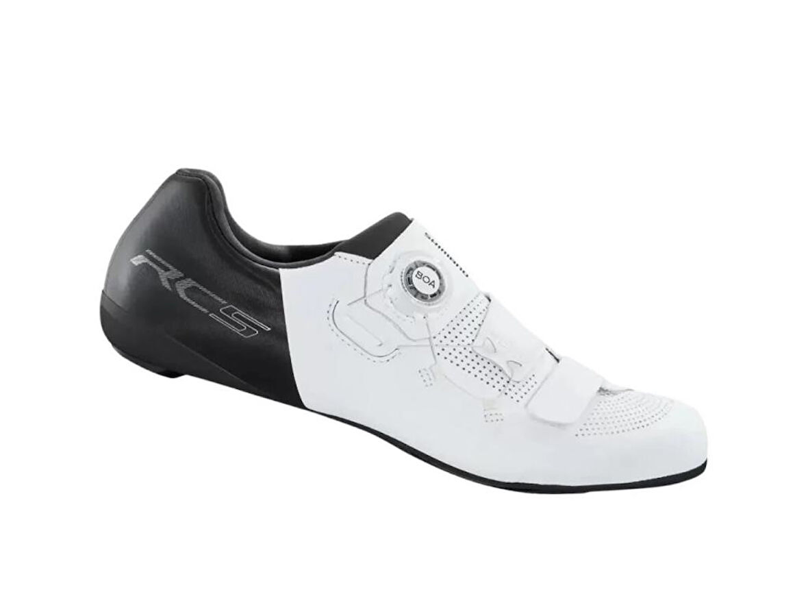 Shimano SH-RC502 SPD/SL Yol Bisileti Ayakkabısı 40 Numara Beyaz Siyah