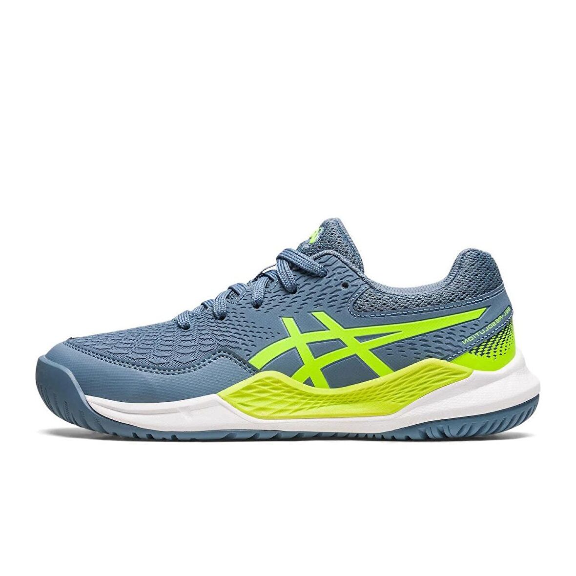 Asics Gel-Resolution 9 Gs Mavi/Yeşil Çocuk Tenis Ayakkabısı