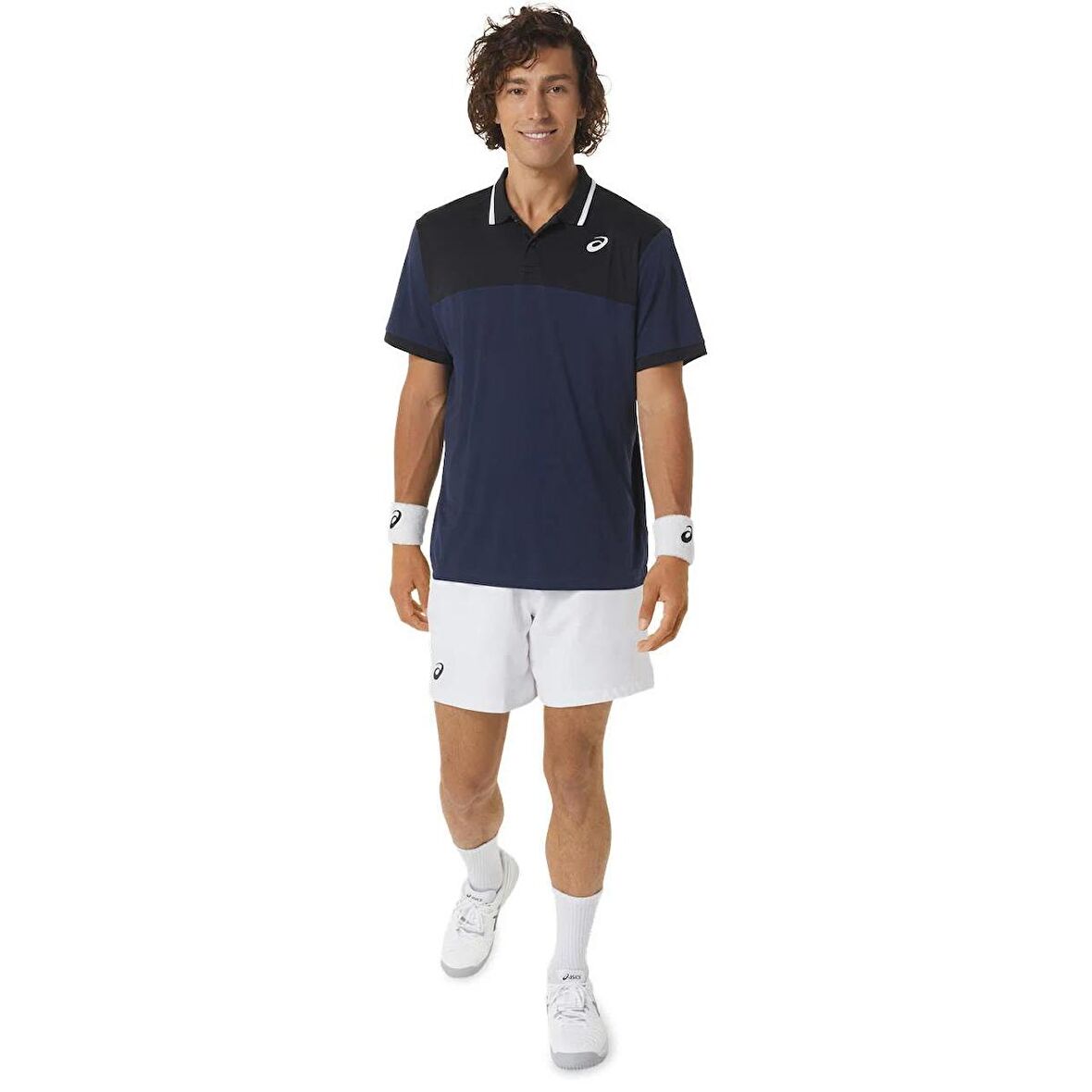 Asics 2041A256-401 Court Erkek Polo T-Shirt