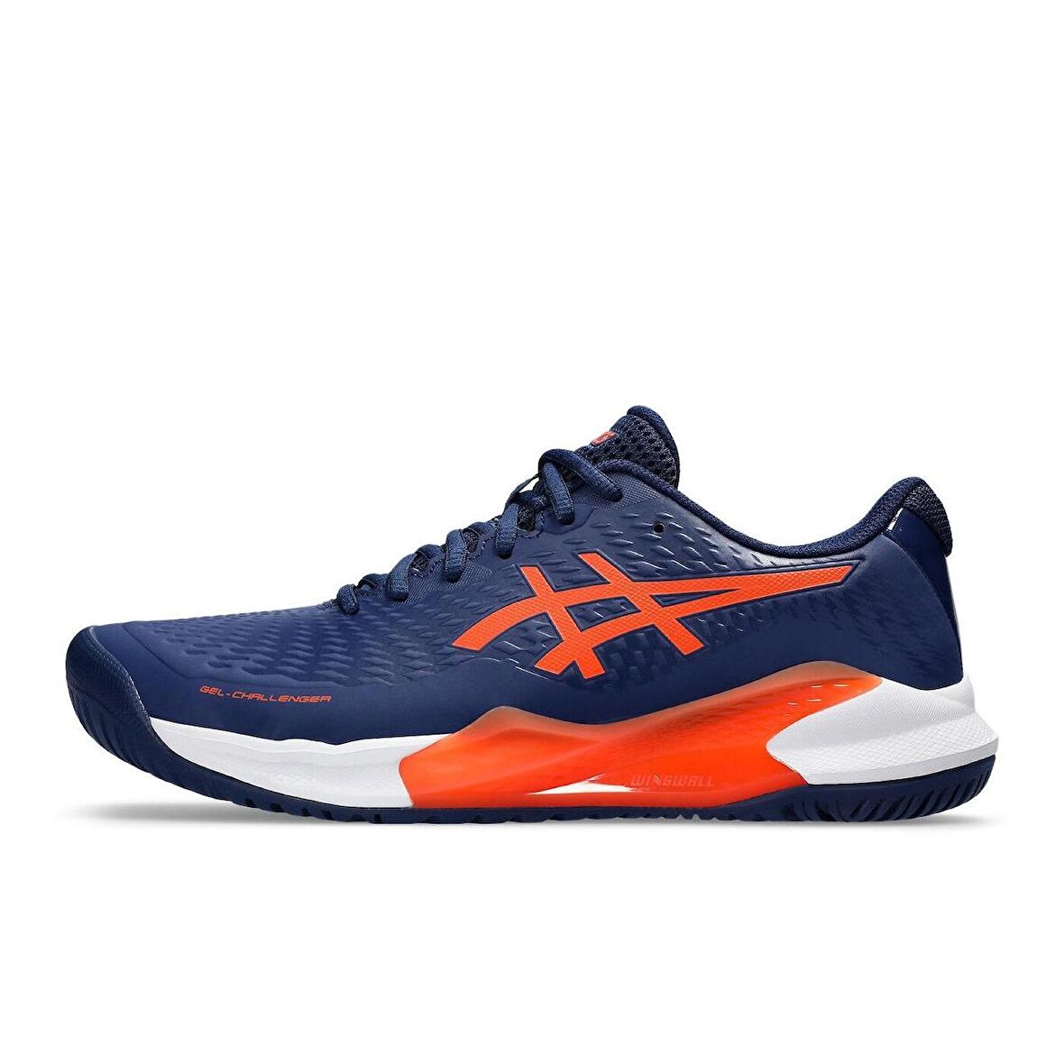 Asics Gel-Challenger 14 Lacivert/Turuncu Erkek Tenis Ayakkabısı