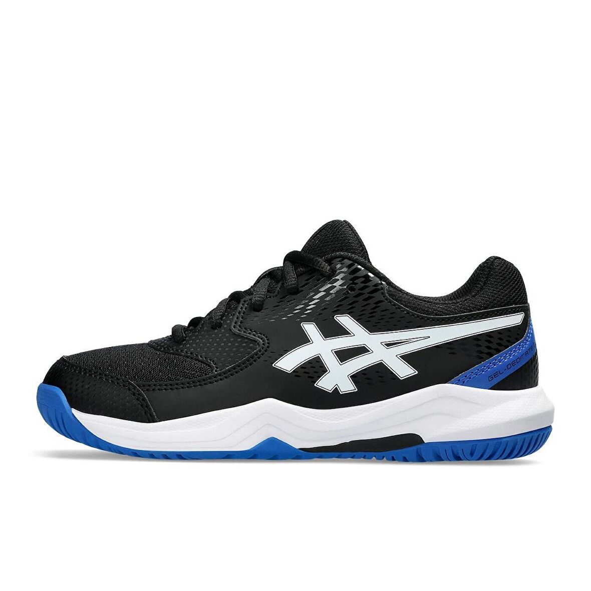 Asics Gel-Dedicate 8 GS Siyah/Mavi Çocuk Tenis Ayakkabısı