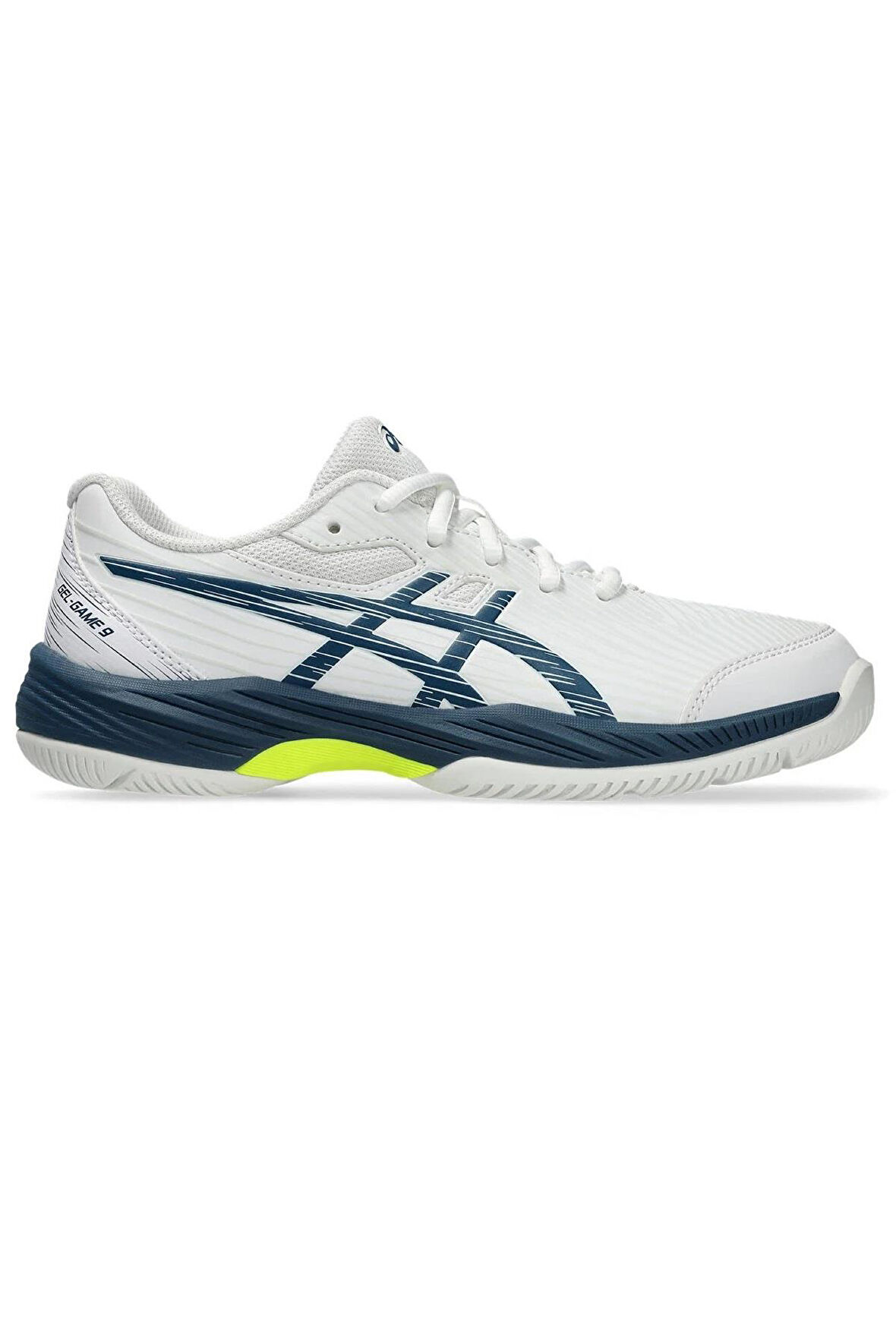 Asics Gel Game 9 GS Çocuk Beyaz Tenis Ayakkabısı