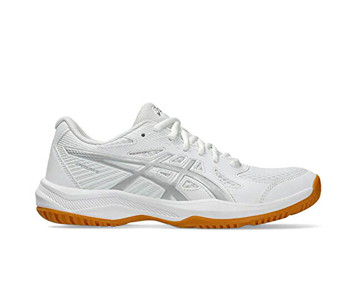 Asics Upcourt 6 Kadın Voleybol Ayakkabısı 1072A107-100 Beyaz
