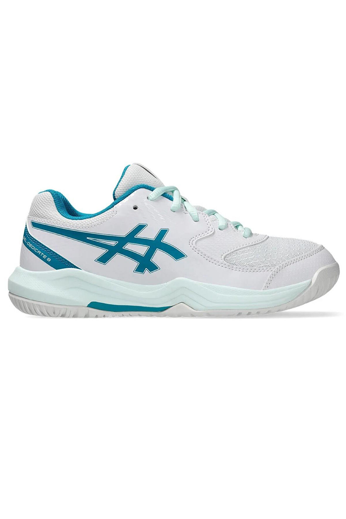 Asics Gel Dedicate 8 GS Beyaz Çocuk Tenis Ayakkabısı