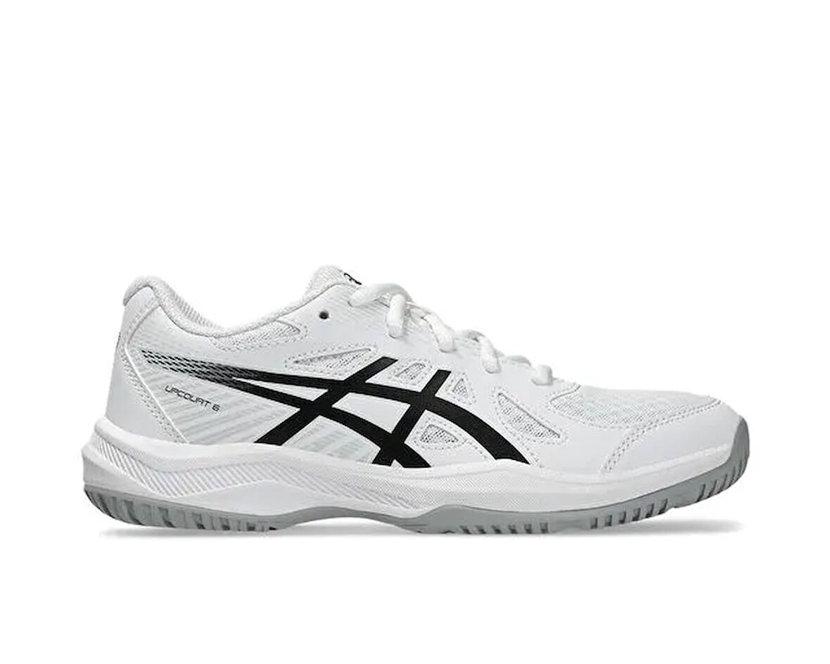 Asics Upcourt 6 Gs Genç Voleybol Ayakkabısı 1074A045-101 Beyaz