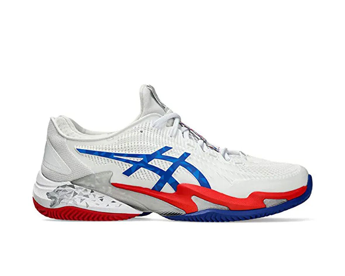 Asics Court Ff 3 Novak Clay Erkek Tenis Ayakkabısı 1041A499-100 Beyaz