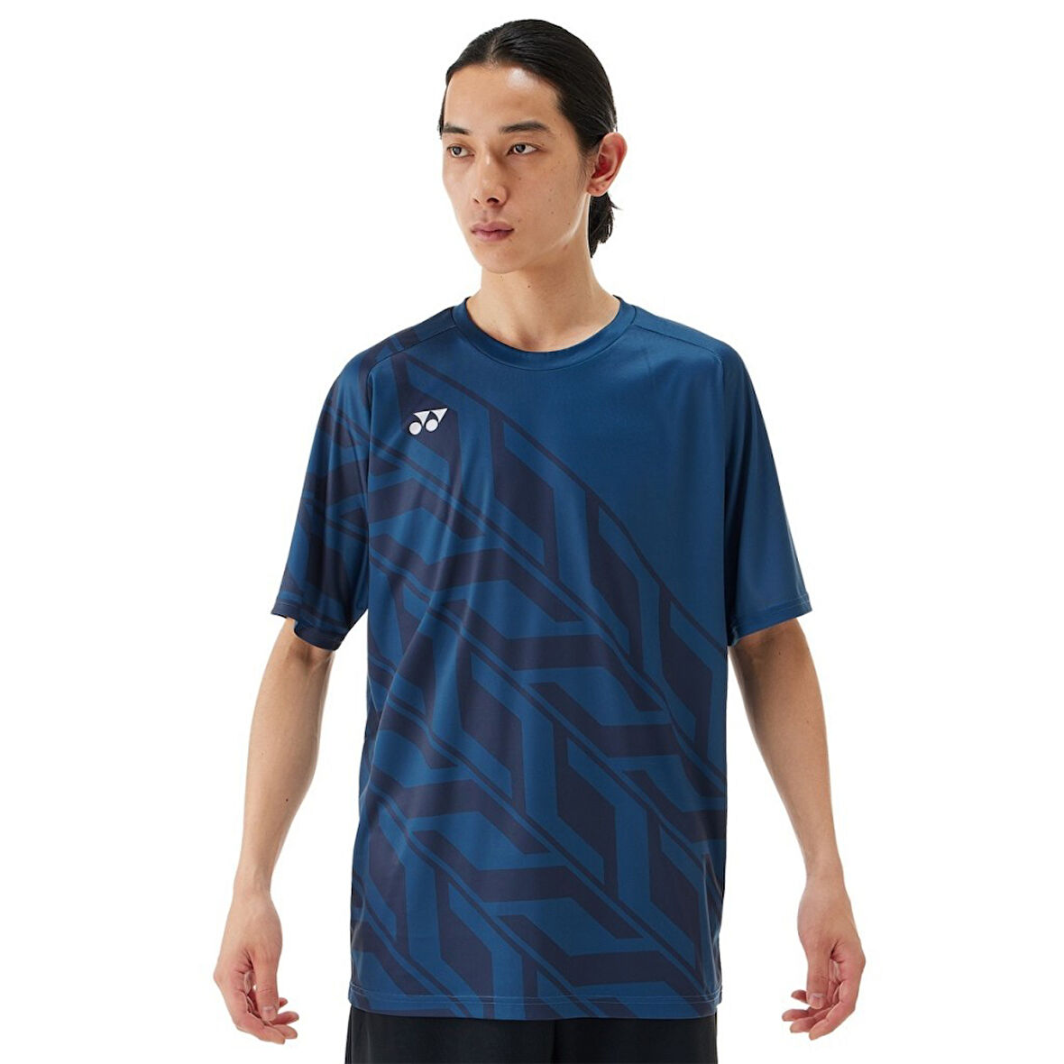 Yonex YY25 16741 Erkek Spor Tişört Lacivert