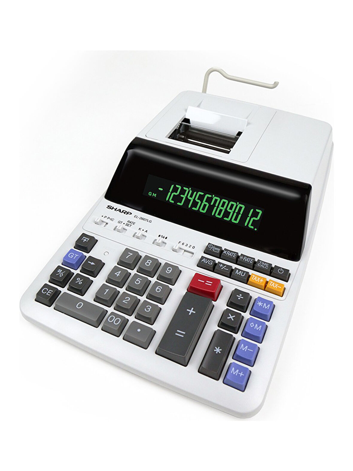 Sharp EL-2607LG 12 Hane Şeritli Hesap Makinesi