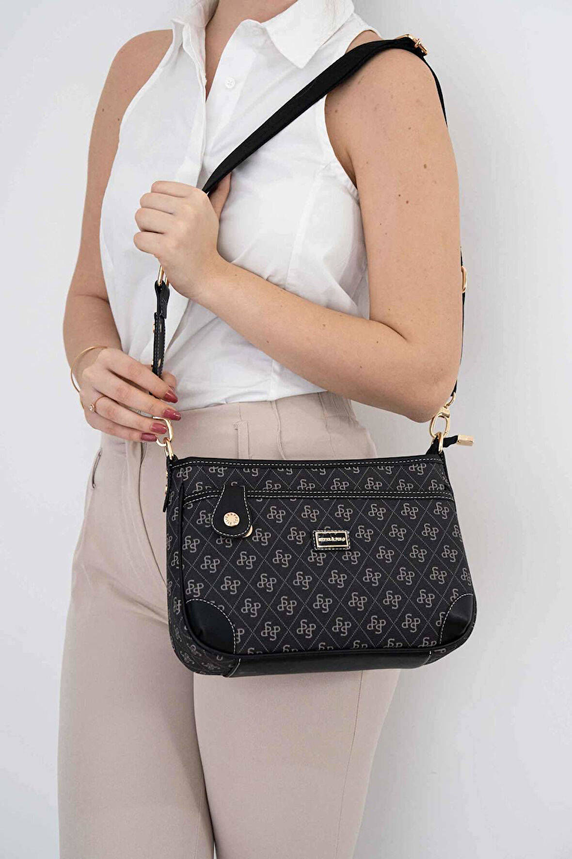 Silver Polo Kadın Çapraz Çanta 1160