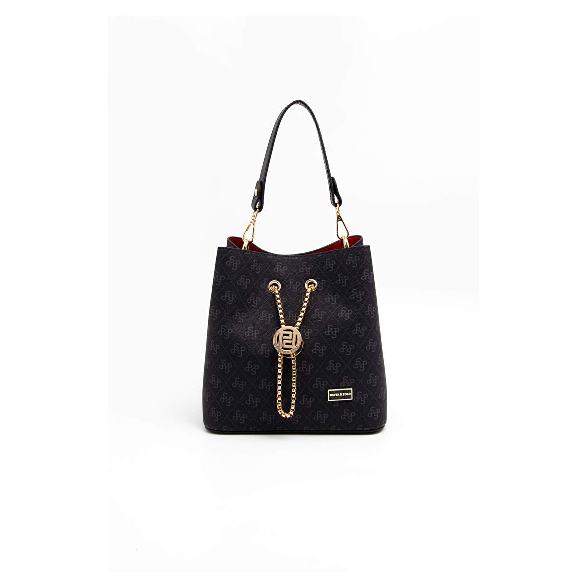 Silver Polo  Kadın Çapraz Çanta 967-45534 SILVER POLO ÇAPRAZ Kadın ÇANTASI M178 SİYAH-MAT SİYAH