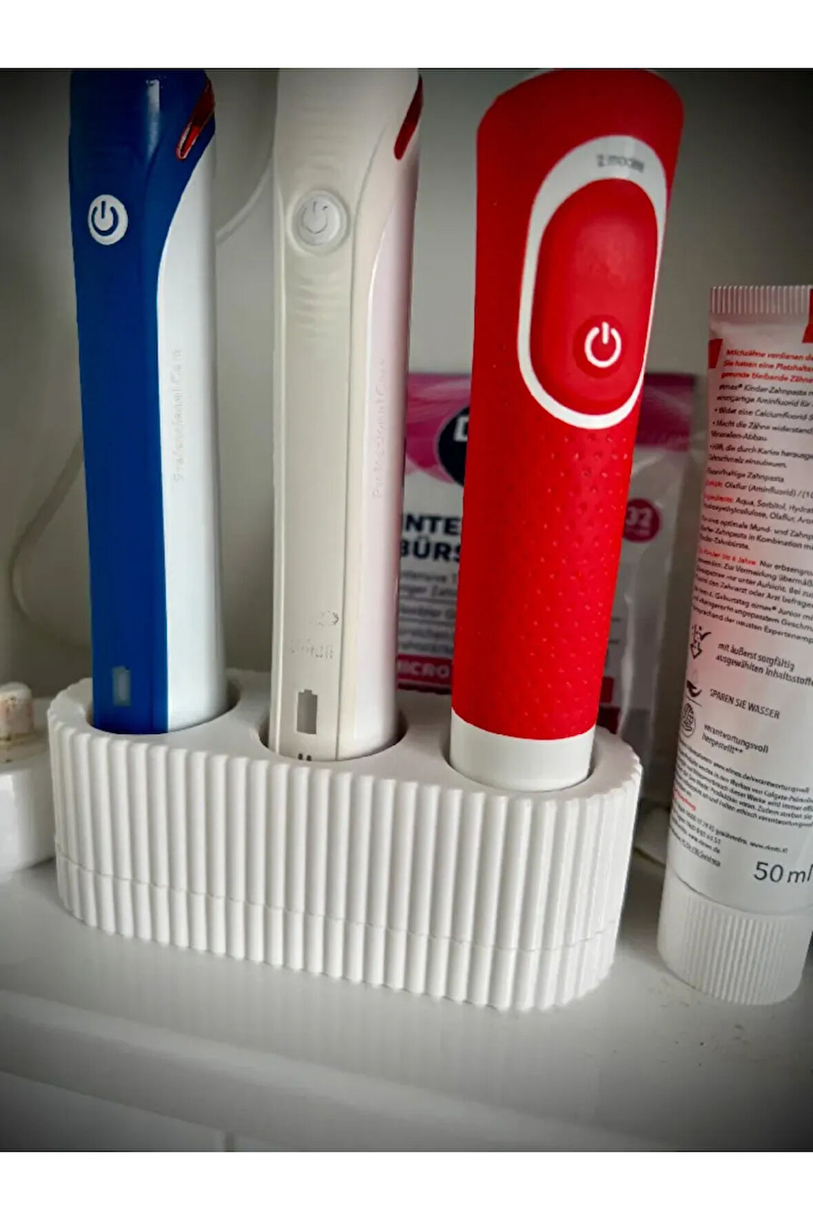 Elektrikli Diş Fırçalık Minimalist Tasarım