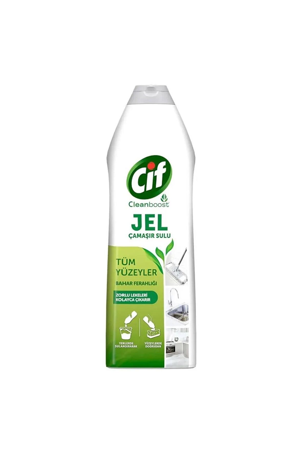 Cif Banyo & Mutfak Jel Temizleyici - Bahar Ferahlığı 750 ml