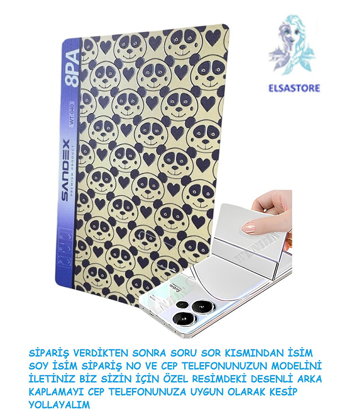 Huawei Desenli Arka Kaplama desen kod8