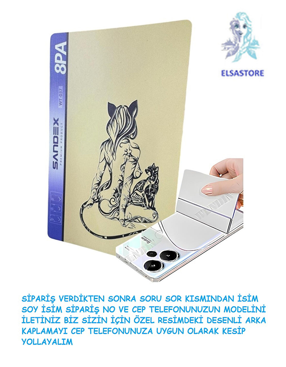 Tecno Desenli Arka Kaplama desen kod5