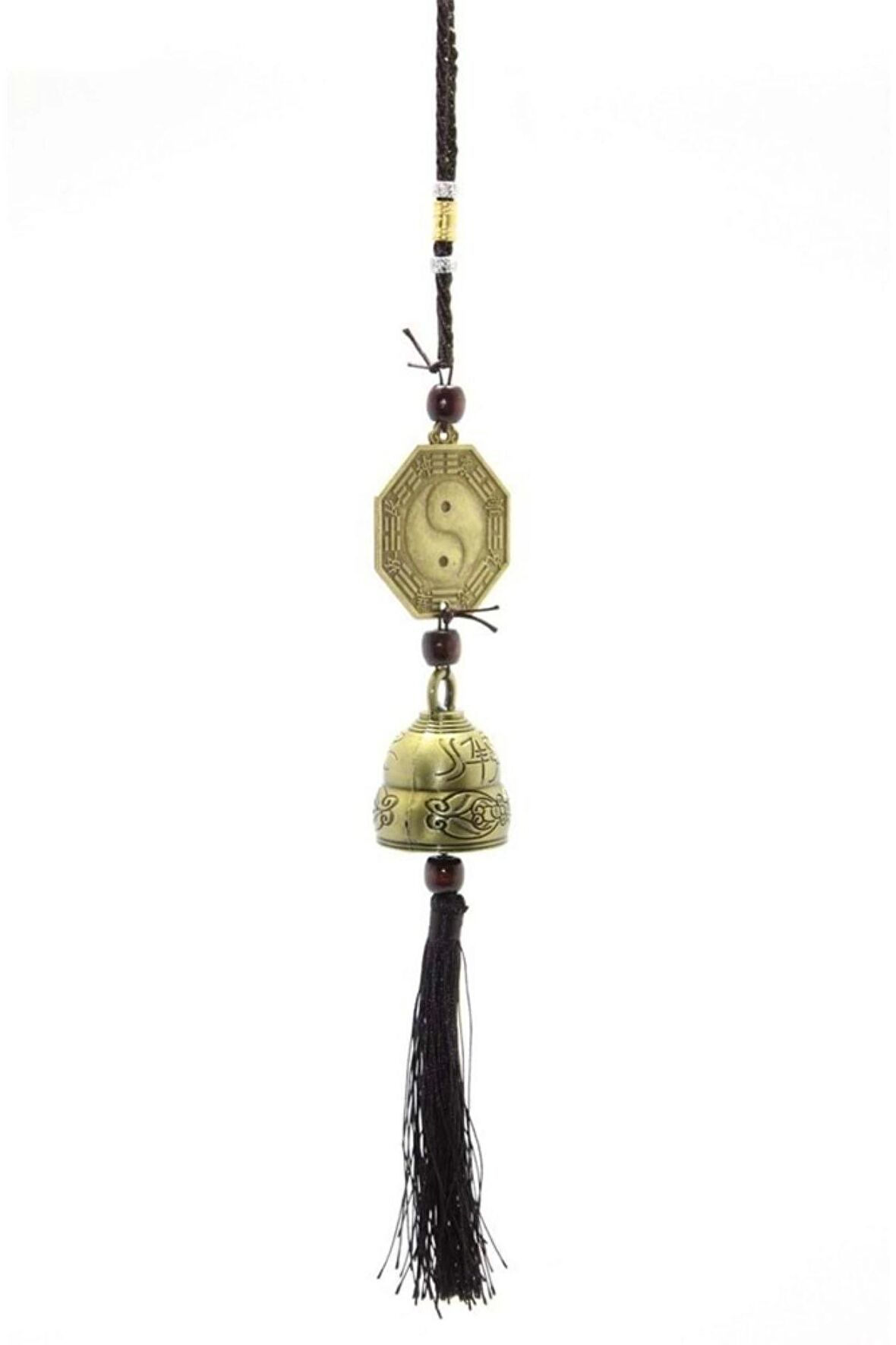 Feng Shui Bereket Şans Mutluluk Çanı Yin Yang