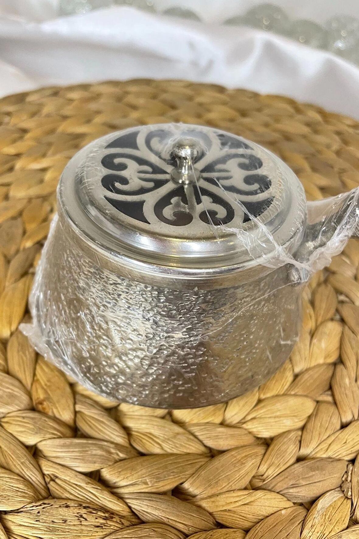Bakır Doğal Tütsülük Gümüş Renkte